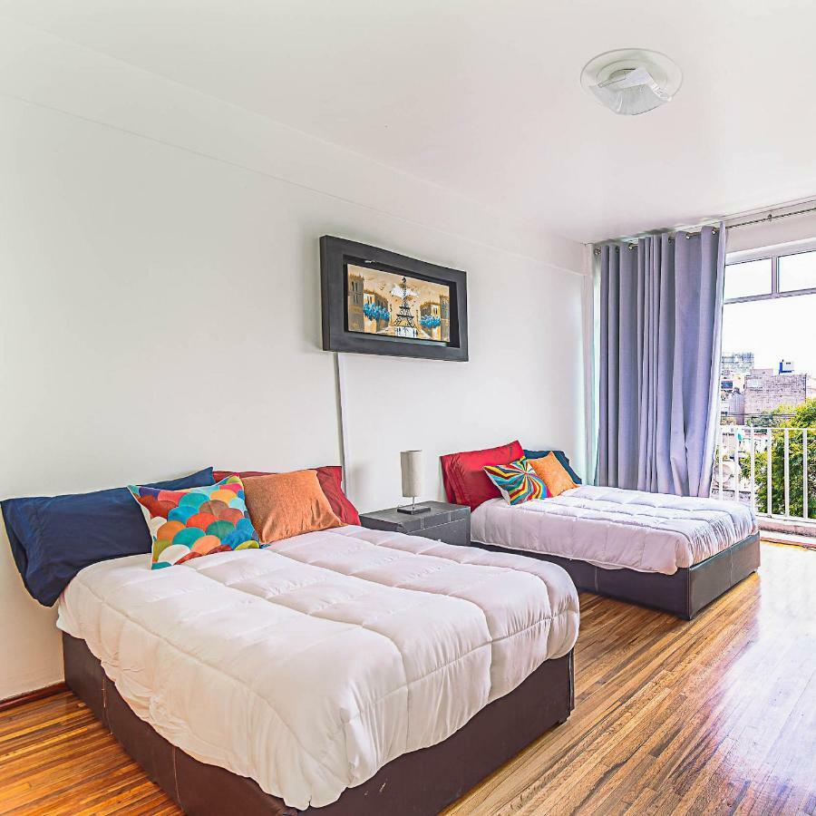 Roma Sur Apartments With Balcony - Family Friendly Mexikóváros Kültér fotó