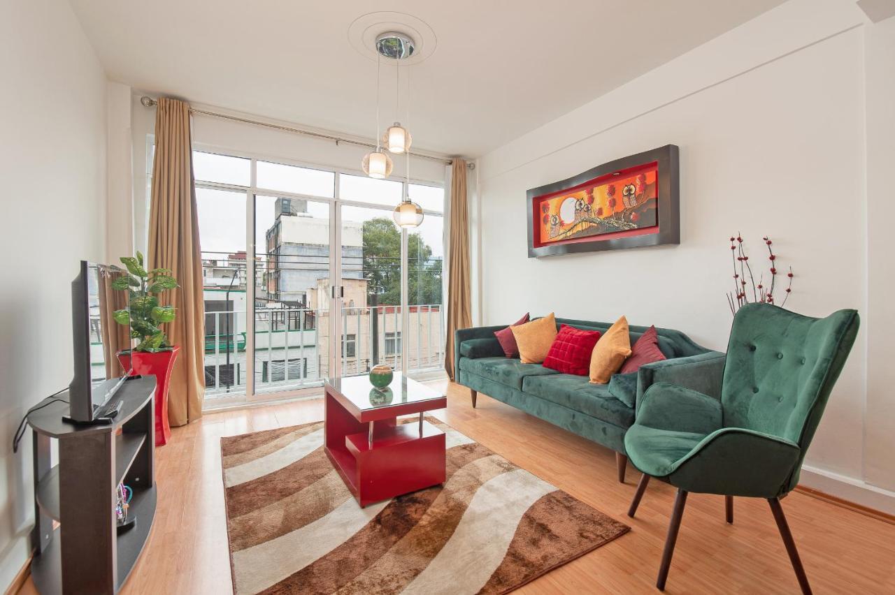 Roma Sur Apartments With Balcony - Family Friendly Mexikóváros Kültér fotó