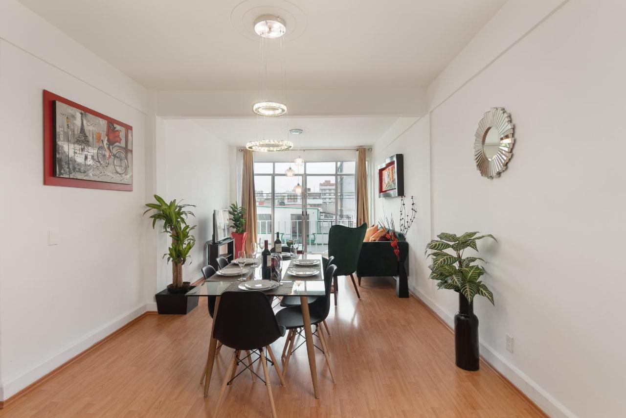Roma Sur Apartments With Balcony - Family Friendly Mexikóváros Kültér fotó